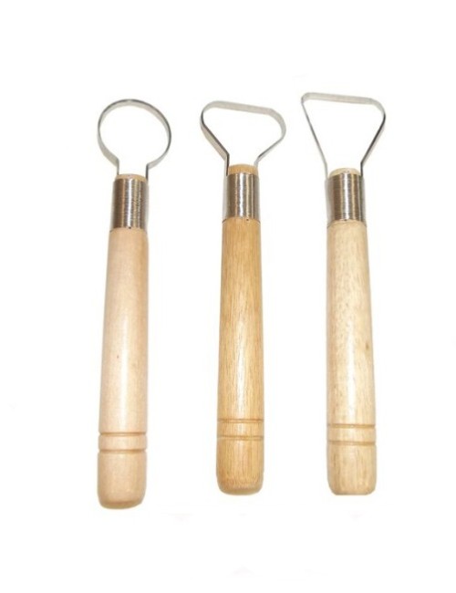 KIT 3 GROSSES MIRETTES COURTES POUR SCULPTURES, FIL COUPANT H.20 CM 