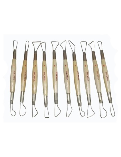 MIRETTE DOUBLE A FIL ROND 16CM LOT DE 10 PIECES