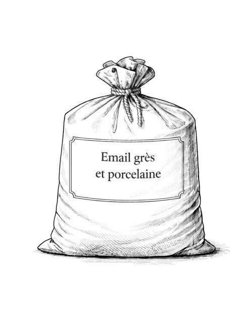 ÉMAIL PORCELAINE SANS PLOMB BRILLANT BLANC ES9007