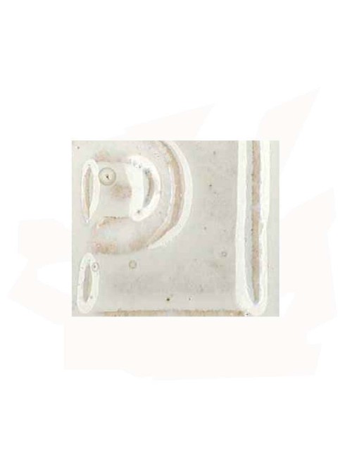 ÉMAIL GRÈS & PORCELAINE SANS PLOMB BLANC NACRÉ 010218