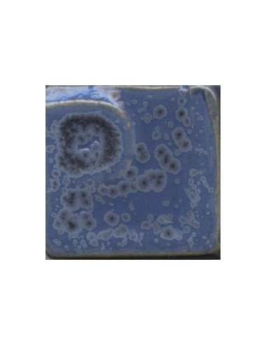 ÉMAIL GRÈS & PORCELAINE SANS PLOMB SATINÉ BLEU CRISTALLISÉ 010112