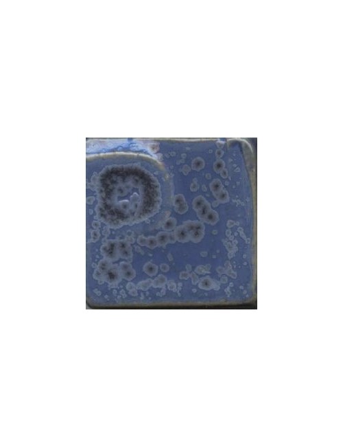 ÉMAIL GRÈS & PORCELAINE SANS PLOMB SATINÉ BLEU CRISTALLISÉ 010112