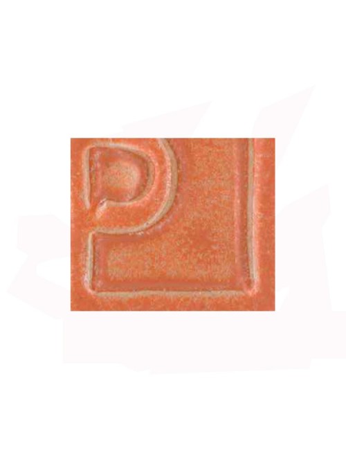 ÉMAIL GRÈS & PORCELAINE SANS PLOMB JASPÉ SAUMON CLAIR 010590