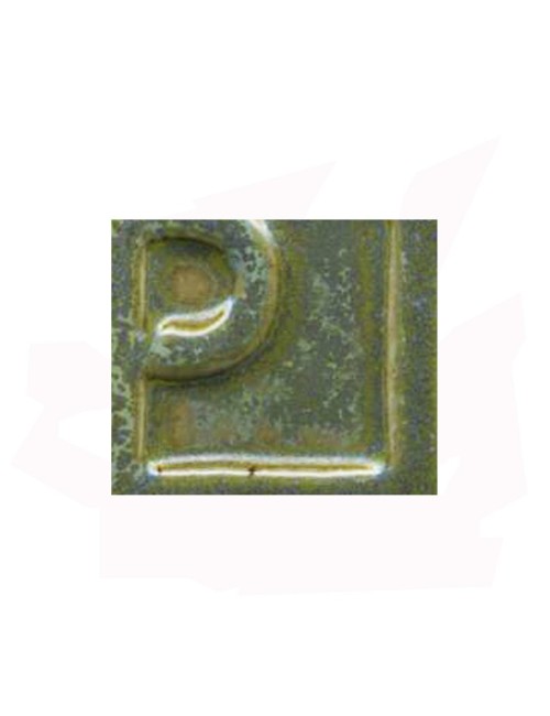 ÉMAIL GRÈS & PORCELAINE SANS PLOMB JASPÉ VERT OLIVE 010572