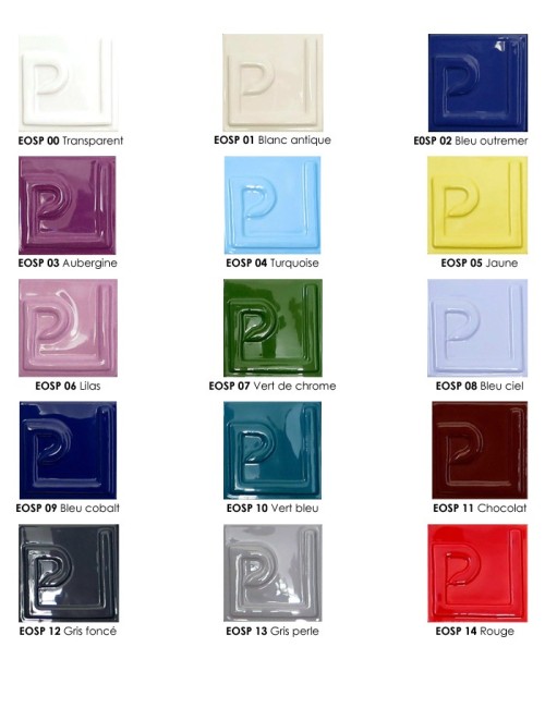 ÉMAIL FAÏENCE LIQUIDE OPAQUE SS PLB BRILLANT BLEU COBALT 250GR EOSP9L