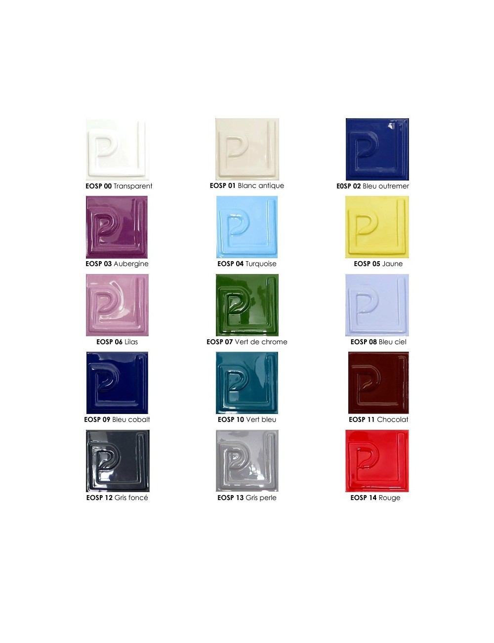 ÉMAIL FAÏENCE LIQUIDE OPAQUE SS PLB BRILLANT GRIS FONCÉ 1KG EOSP12LL