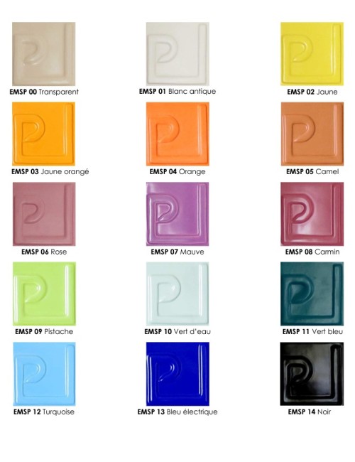 ÉMAIL FAÏENCE OPAQUE SANS PLOMB MAT TURQUOISE 1KG EMSP11LL